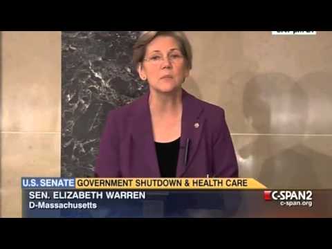 senator - Senator Warren delivered remarks on the floor of the Senate on September 30, 2013. Full speech.