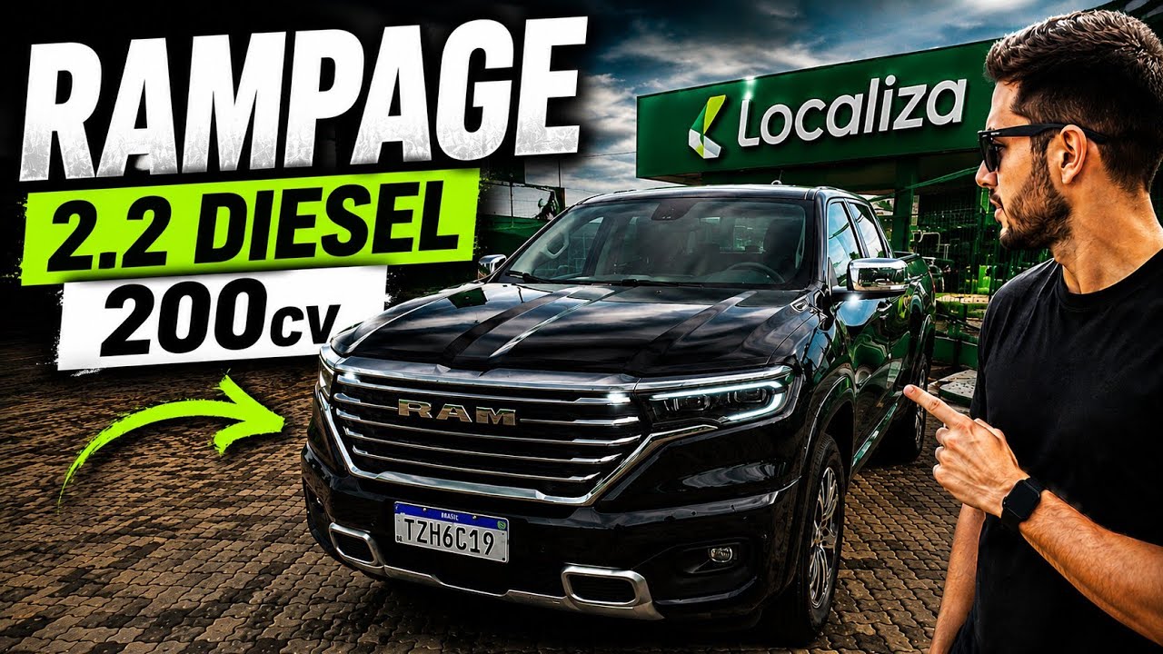 ALUGUEI UMA RAM RAMPAGE 2.2 DIESEL!