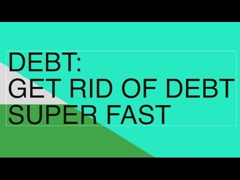 how to get rid debt