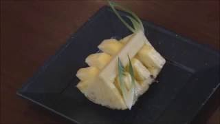パイナップルのフルーツカット