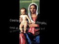 dante vergine madre