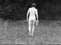 Walking back after nude outdoor photo shooting Walking back after nude outdoor photo shooting