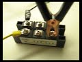 Video # 7 : 3\" x 2\" Plate Cell Test - 110VAC Rectified DC.