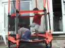 Trampoline and Scooter