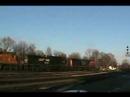 NAFTA Express! CN-NS-UP-TFM-CSX on CN M398 working Brantford