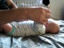 Noah in actie met de papa