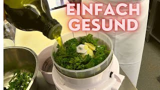 Gesunde Rucola - Walnuss - Pesto