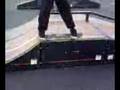 50-50 over the entire quarter pipe wedge!