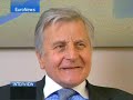 euronews   interview   jean claude trichet