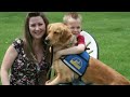 Click here to watch this video Lake Ronkonkoma Boy Graduates with CCI Assistance Dog