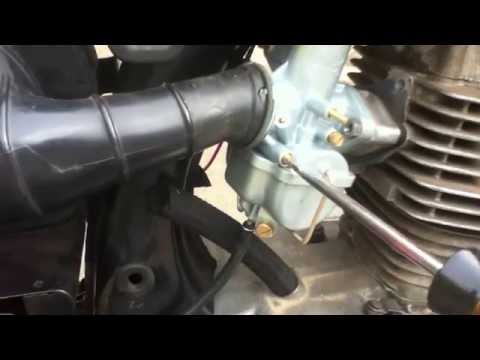 how to adjust a carburetor on a motorcycle