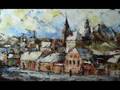 Live Painting- Bogdan Tzigan:Hot step in Sighisoara