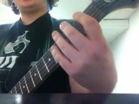 how to play wait and bleed on guitar