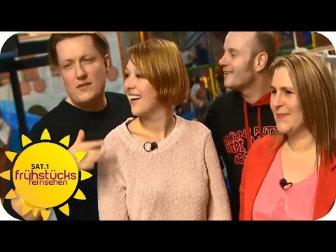 Ü18 Toben: Spielplatz für Erwachsene | SAT.1 Frühstücksfernsehen