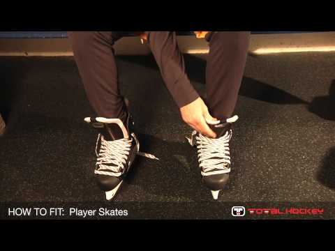 how to fit hockey skates