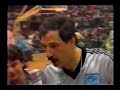basket partidos históricos  i  2 de 2 zalgiris cibona 1986