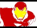 Drawing iron man
