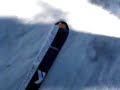 Snow scooter race through the woods II