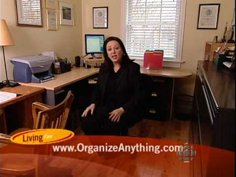 how to organize home office