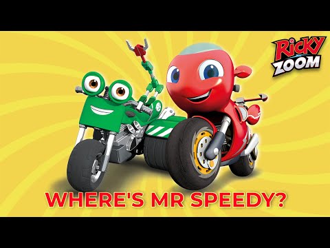 ⚡ Ricky Zoom ⚡| Where's Mr Speedy? | New Compilation | Cartoons for Kids