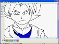 Dibujos en el Paint - Dragon Ball Z - Goku SSJ