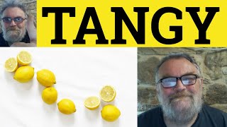 🔵 Tangy Meaning - Tang Examples - Tangy Defined