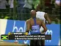 Asafa Powell Usain Bolt, 100 Meters in Brussels. Come to Jamaica. www.myCaribbeantour.com