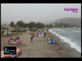 Anavissos kitesurfing & kiteboarding spot.