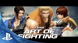THE KING OF FIGHTERS XIV PRESENTA AL TEAM "ART OF FIGHTING".