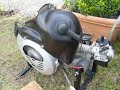motore vespa 130 polini in doppia aspirazione prova banco