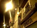 Samedi soir, pampelune, un ballon coincé à un balcon... une star est née !!!!