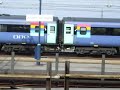 Turbostar & class 90 at Stratford