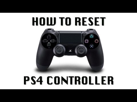 how to reset ps4