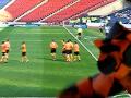Dundee United 2 Raith Rovers 0 - SCSF 11th April 2010 - Andy Webster goal and celebrations
