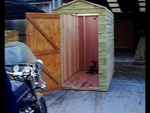 Build Shed For Motorcycle 12′ x 20′ garage plans free | dsaugieboy