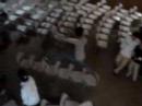 hansung jumping over 6 chairs. haha