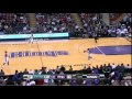 JaVale McGee misses a free throw line dunk