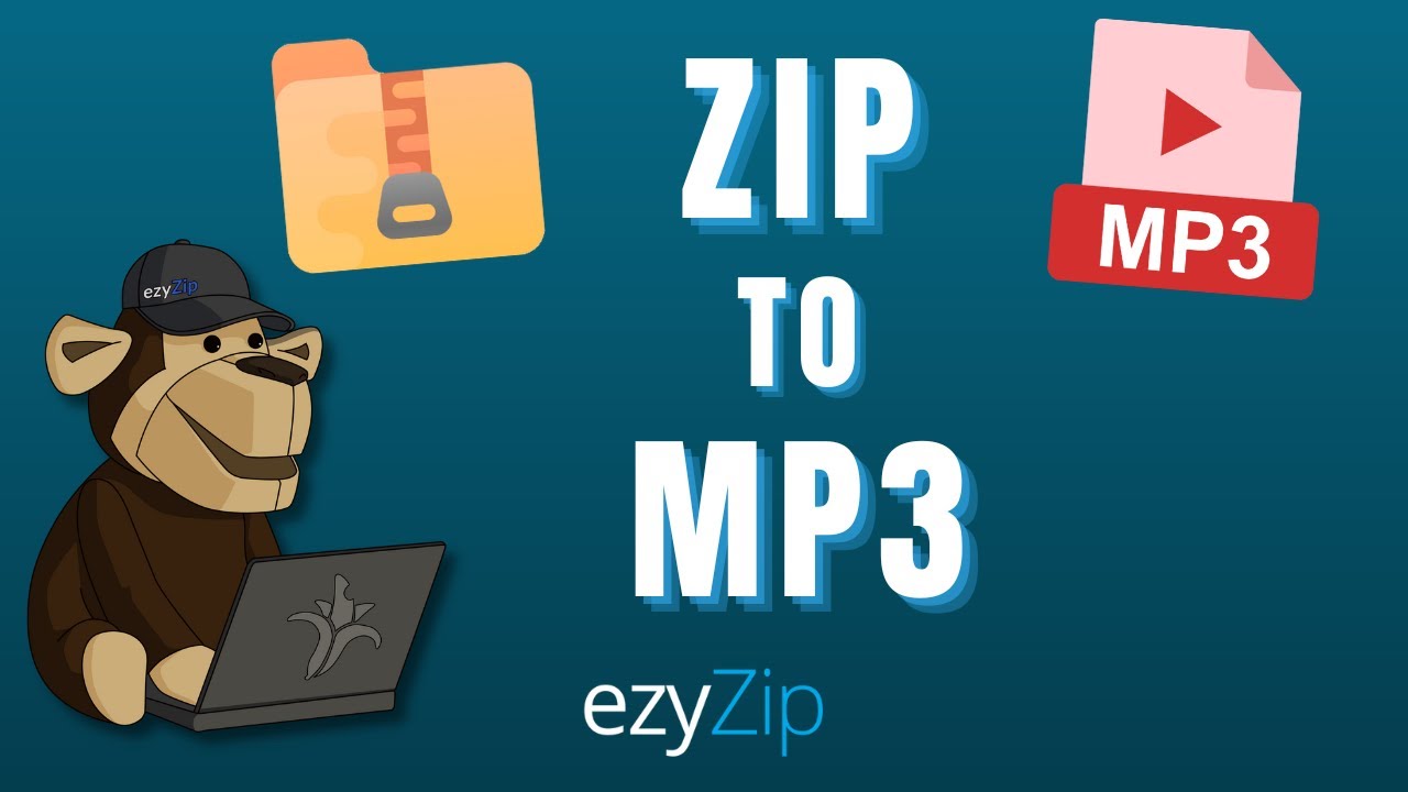 ZIP to MP3 Converter Online (No limits!) ezyZip