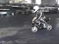 Super Electric Pocket Bike racing against GASSERS