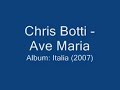 Videoclip Ave Maria Chris Botti