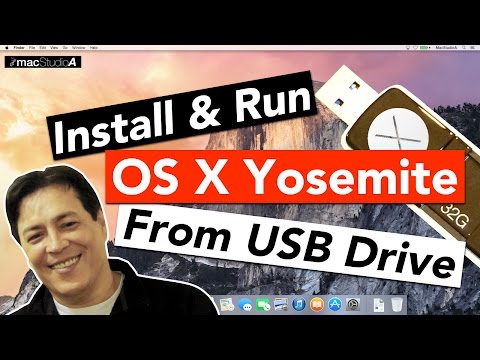 Install and Run OS X Yosemite From A USB Flash Drive