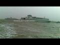 GTS FINNJET beached at Alang (India) for scrapping!! DEMOLITION HAS STARTED!