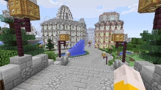 Minecraft Xbox - Grand Buildings - Swordlock City Tour - Part 3