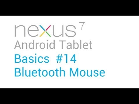 Bluetooth tips - In this continuing series of videos, I go back to android and tablet basics on the Google Nexus 7 In each video I will describe a useful hint, tip or tutoria...