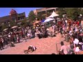 Massive Pogo Stick Back Flip Knee Slam - back flip, fail, flip, knees, painful, pogo stick