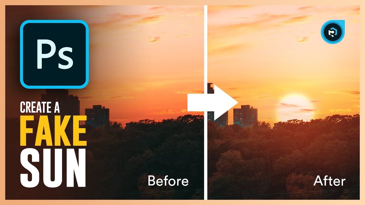 How To Add a Realistic Fake Sun To Your Images in Photoshop