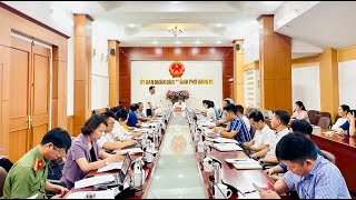 Họp Ban chỉ đạo Kỳ thi tuyển sinh lớp 10 THPT và Kỳ thi tốt nghiệp THPT thành phố năm 2023