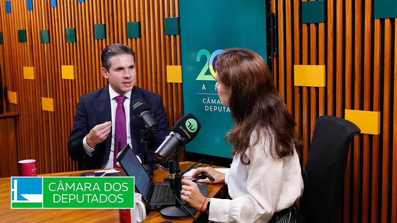 Entrevista com Hugo Motta sobre os 200 anos da Câmara dos Deputados - 06/05/2026 #paineleletrônico