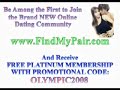 Beijing Olympics 2008 - Swimming to Gold Medals is Hot New Social Site www.findmypair.com