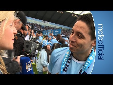 NASRI MAN OF THE MATCH City v West Ham Champions 2014